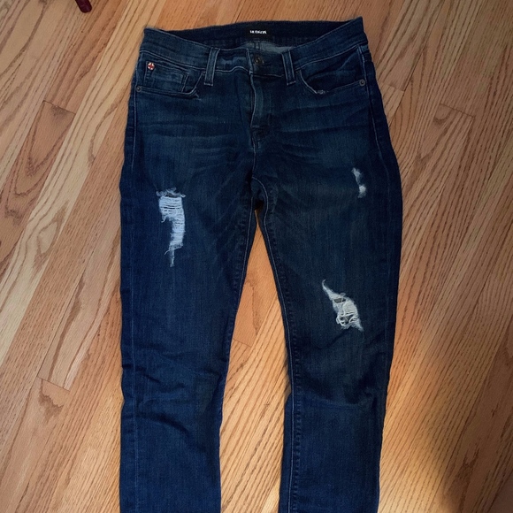 Hudson Distressed Jeans - Picture 1 of 3